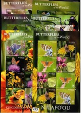 UA 6 S/S - MNH - MIX - NATURE - FLORA - FLOWERS - PLANTS - BUTTERFLIES - 2020
