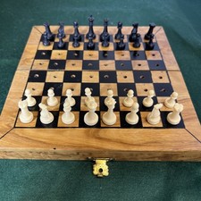 Vintage Wooden Chess Set