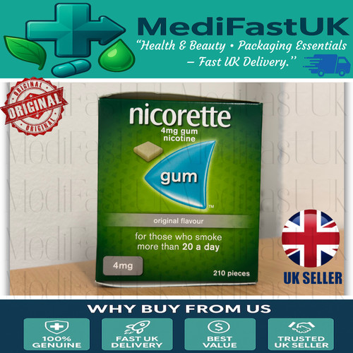 Nicorette 4mg original flavour - 4mg,