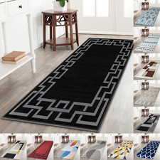 Non Slip Hall Runner Rug Long