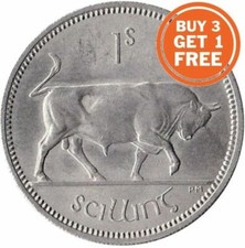 IRELAND 1 SHILLING SCILLING