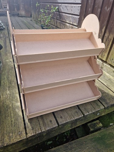 Wooden stand double - double, sided