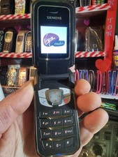Rare Vintage Siemens CF62 Silver (Virgin) Mobile Phone Decent Condition