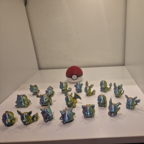 Pokemon rainbow metalic look - pokemon,