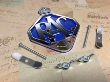 RAC-CAR-BADGE-BAR-BADGE-CHROME-PLATE-BLUE-BACKING 21