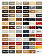 Leather repair paint dye