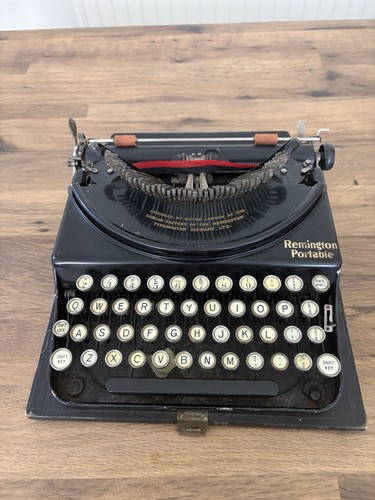 Remington portable typewriter - remington,