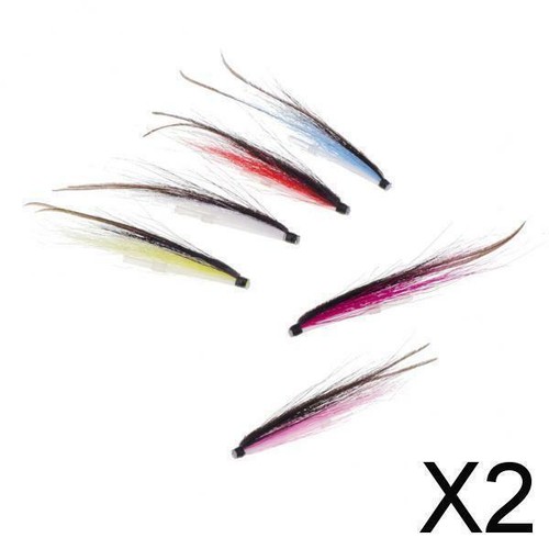 6pcs tube fly - fishing, mini