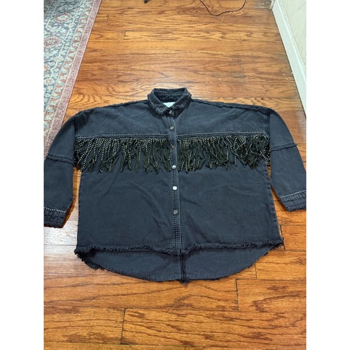 Zara woman black - black, denim
