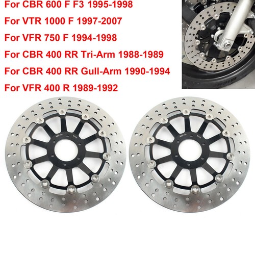 Front brake discs for - front, rs