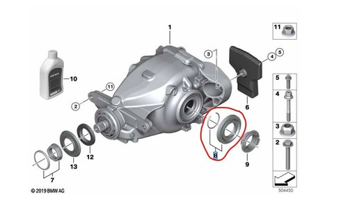 Genuine bmw differential - genuine,