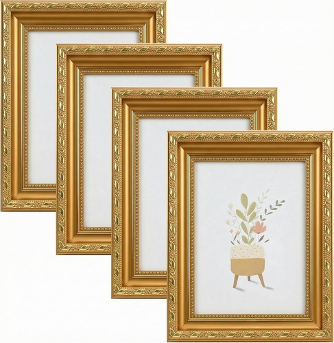 Pack gold photo - gold, frames