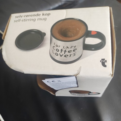 Self stirring mug battery - mug,