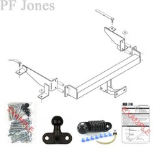 PCT Towbar for Vauxhall Combo Tour MPV 2001-2012 - Flange Tow Bar