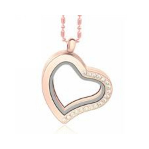 Floating charms locket - locket, living