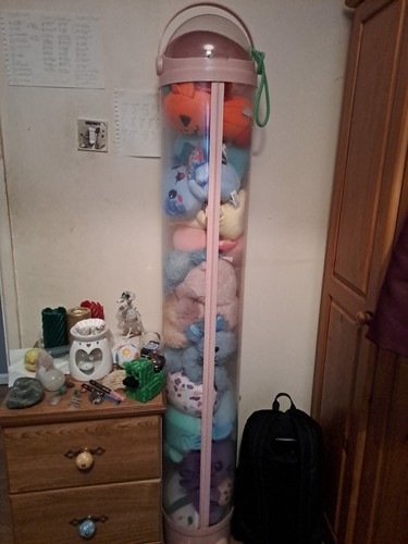 Teddybear storage tube - storage,