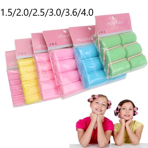 Foam hair rollers soft - rollers, sponge