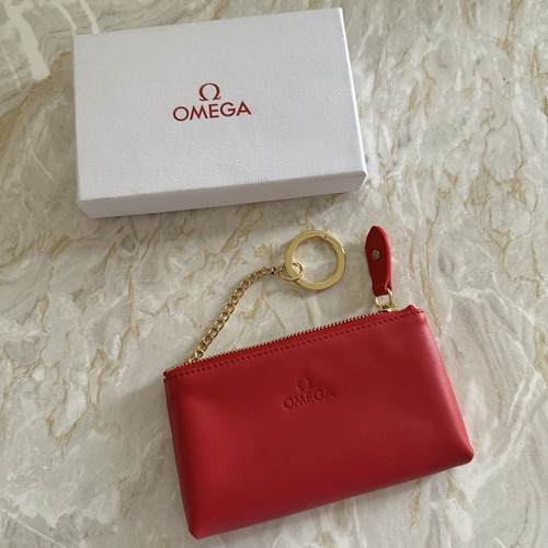 Genuine omega red coin - omega, purse