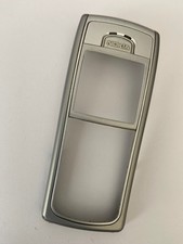 Nokia 6230, 6230i Front Housing Cover Original Replacement Silver Good Condition
