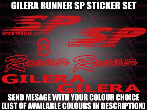 Gilera runner sticker decal - runner, sticker/decal