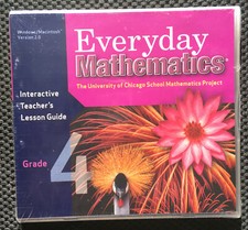 Everyday Mathematics UCSMP-CD-rom Grade 4-NEW SEALED-Teacher Lesson Guide