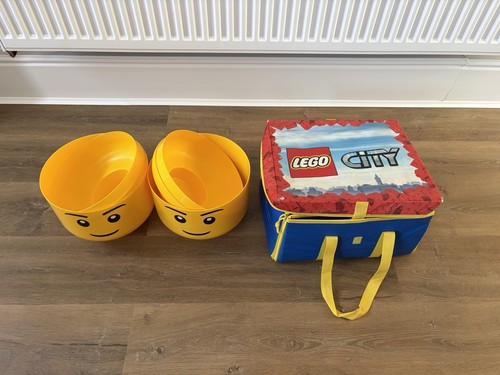 Lego storage heads - storage, city