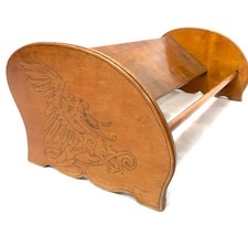 Vintage wooden tabletop book - tabletop,