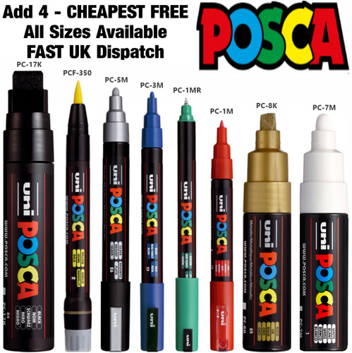 Uni posca paint - paint, marker