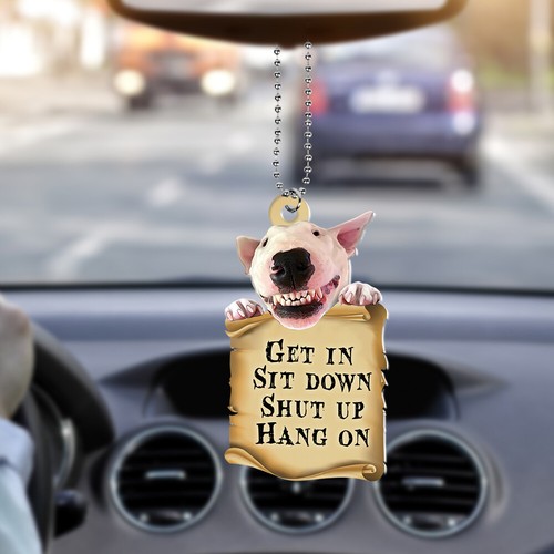 Funny bull terrier dog - bull, in