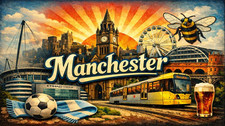 Manchester Skyline Bee Tram