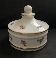 bone china trinket box with