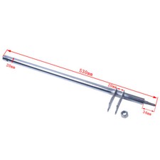 Steering Column for TonyKart / OTK M8 Thread Go-Kart Racing Parts Chrome