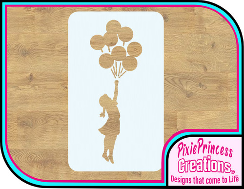 Banksy balloon girl mylar - banksy,