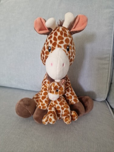 Little town giraffe mom and - town,