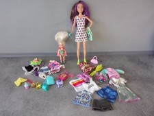 BARBIE SISTERS SKIPPER AND SHELLY DOLLS WITH CLOTHES  & ACCESSORIES BUNDLE