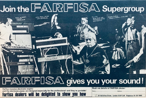 Farfisa organs original - farfisa,