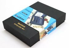 Liquidraw Calligraphy Pen Set With Black Ink Dip Pen Nibs Holder Wooden Antique