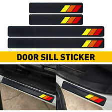Car Door Plate Sill Scuff Cover For Nissan Anti Scratch Decal Sticker Protector