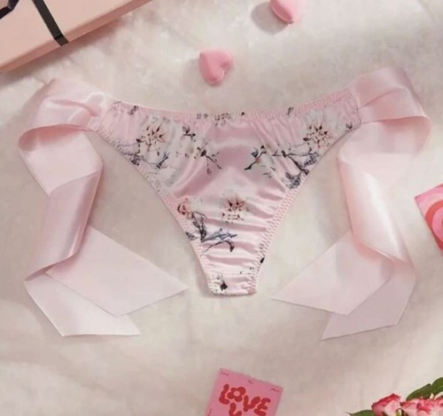Satin floral sissy - 🎀,