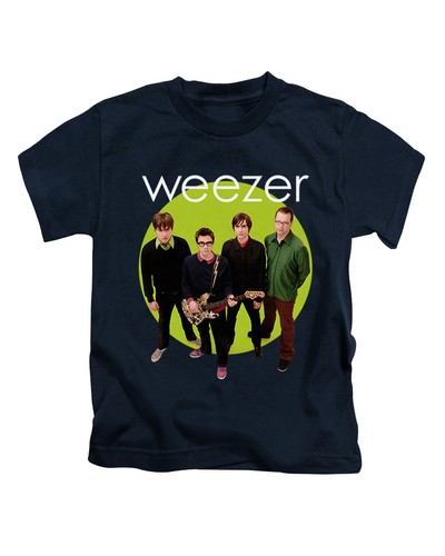 Weezer green white design - green, &