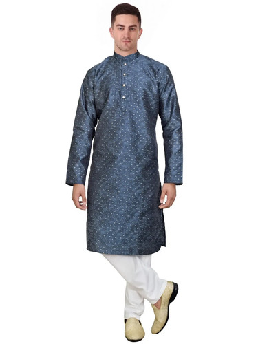 Mens black indian kurta - indian, pajama