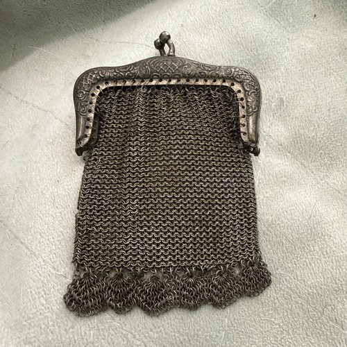 Antique german silver - antique, mesh
