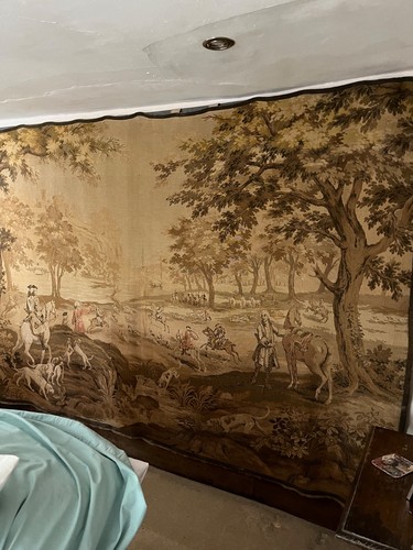 Antique french tapestry - antique,