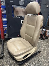 BMW 3 SERIES E46 COUPE PASSANGER ELECTRIC BEIGE SEAT