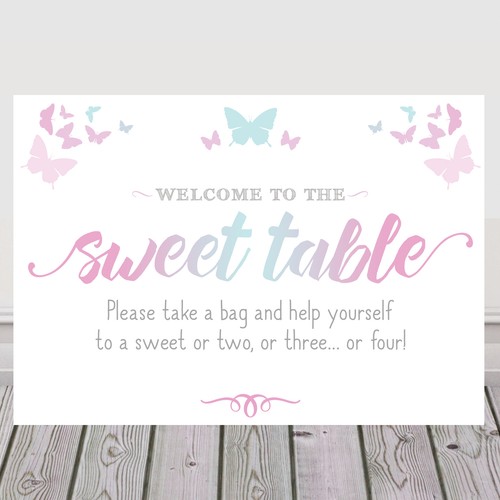 Butterfly sweet table candy - sweet,