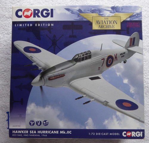 Hawker sea hurricane corgi - hawker, hurricane-
