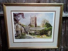 Alan Ingham Country Hideaway Framed Limited Edition Signed Print 21'' x 17.5''