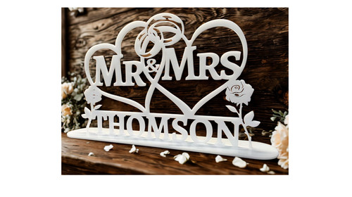 Personalised mrs top - personalised,