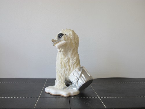 Old english sheepdog - english, resin