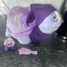 Vintage Tonka Keypers Bedtime Sheldon Lilac Soft Plush Toy with brush and finder